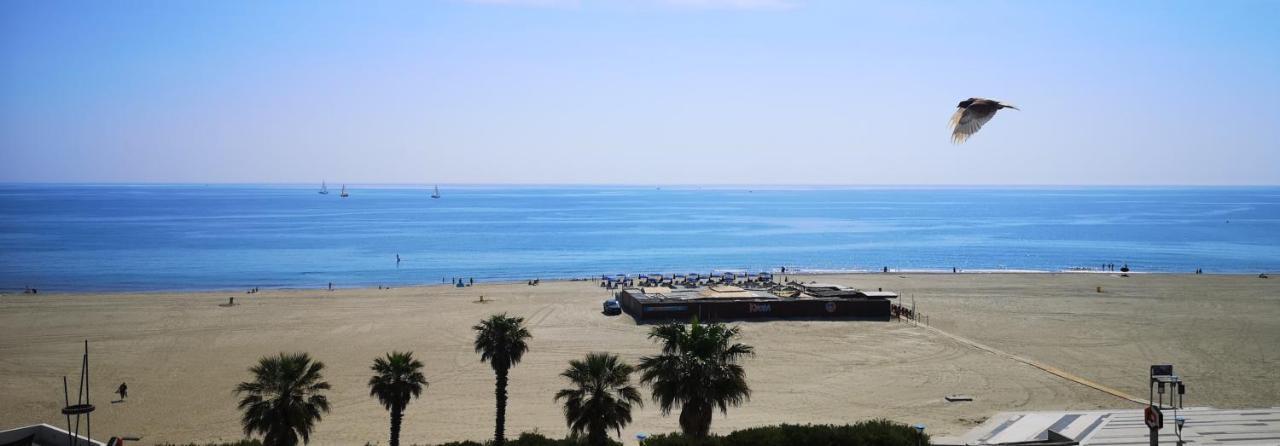 Ferienwohnung 20 M2 De Terrasse Face A La Mer A Canet En Roussillon Exterior foto